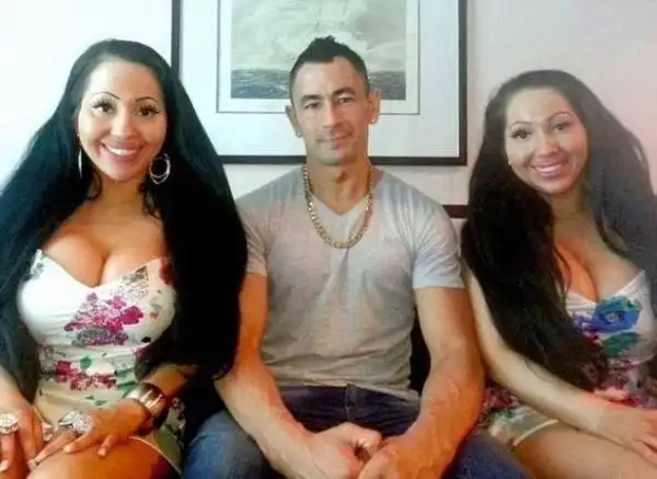 World’s Most Identical Twins Who Share A Boyfriend Now Both Want To Mary Him. Photos
